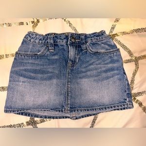 Gap kids denim skirt, 7R